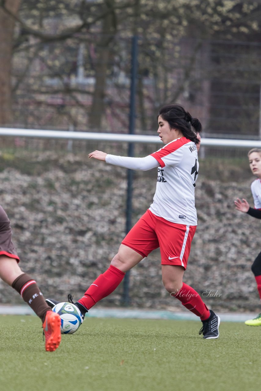 Bild 90 - B-Juniorinnen Walddoerfer - St.Pauli : Ergebnis: 4:1